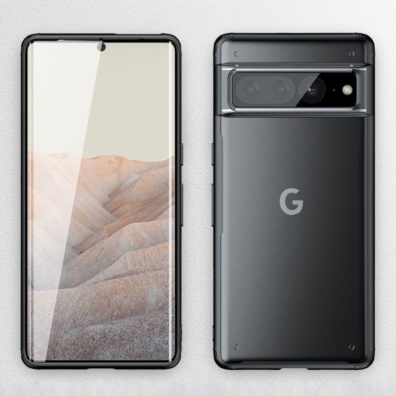 Θήκη Google Pixel 7 Pro Ημιδιαφανείς Χρωματιστές Άκρες